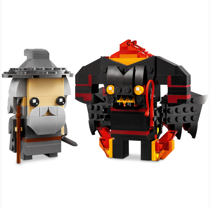 LEGO 40631 - BrickHeadz - Lord of the Rings - Gandalf & Balrog (348pc)