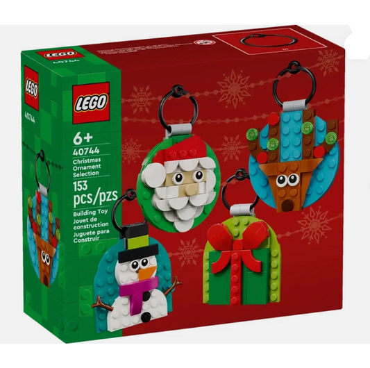 LEGO 40744 - Christmas Ornament Selection (153pc) - RETIRED - DAMAGED BOX
