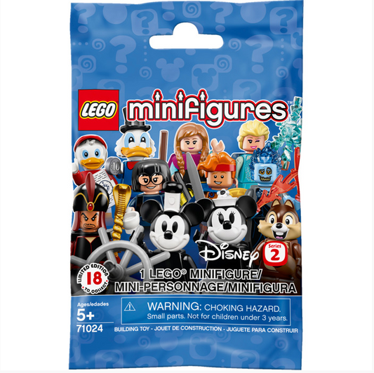 LEGO 71024 - Minifigures - Disney - Series 2 - SEALED MYSTERY PACK