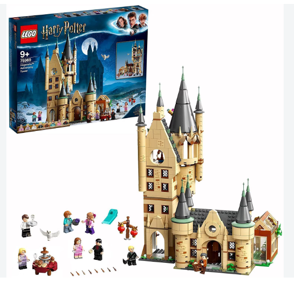 LEGO 75969 - Harry Potter - Hogwarts Astronomy Tower (971pc) - RETIRED - DAMAGED BOX