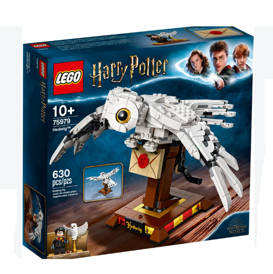 LEGO 75979 - Harry Potter - Hedwig (630pc) - RETIRED - DAMAGED BOX