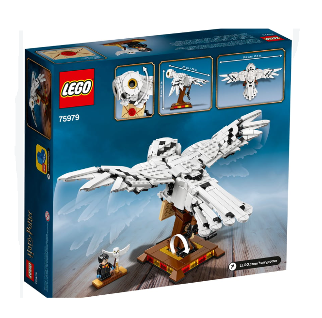 LEGO 75979 - Harry Potter - Hedwig (630pc) - RETIRED - DAMAGED BOX