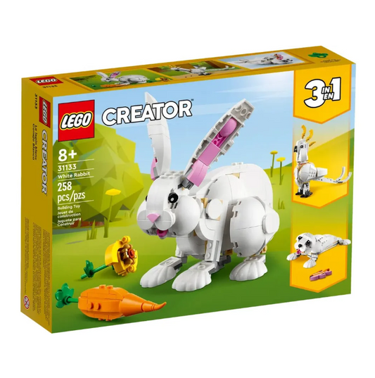 LEGO 31133 - Creator 3 in 1 - White Rabbit (258 pc)