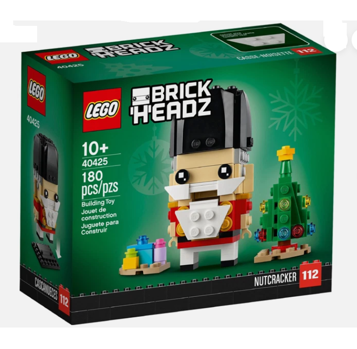LEGO 40425 - BrickHeadz - Nutcracker (180pc) - RETIRED - DAMAGED BOX
