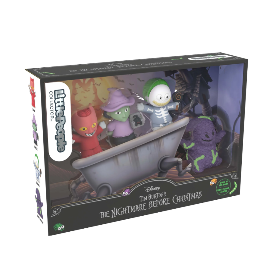 Fisher Price - Little People Collector - The Nightmare Before Christmas - 4pc Special Edition Set