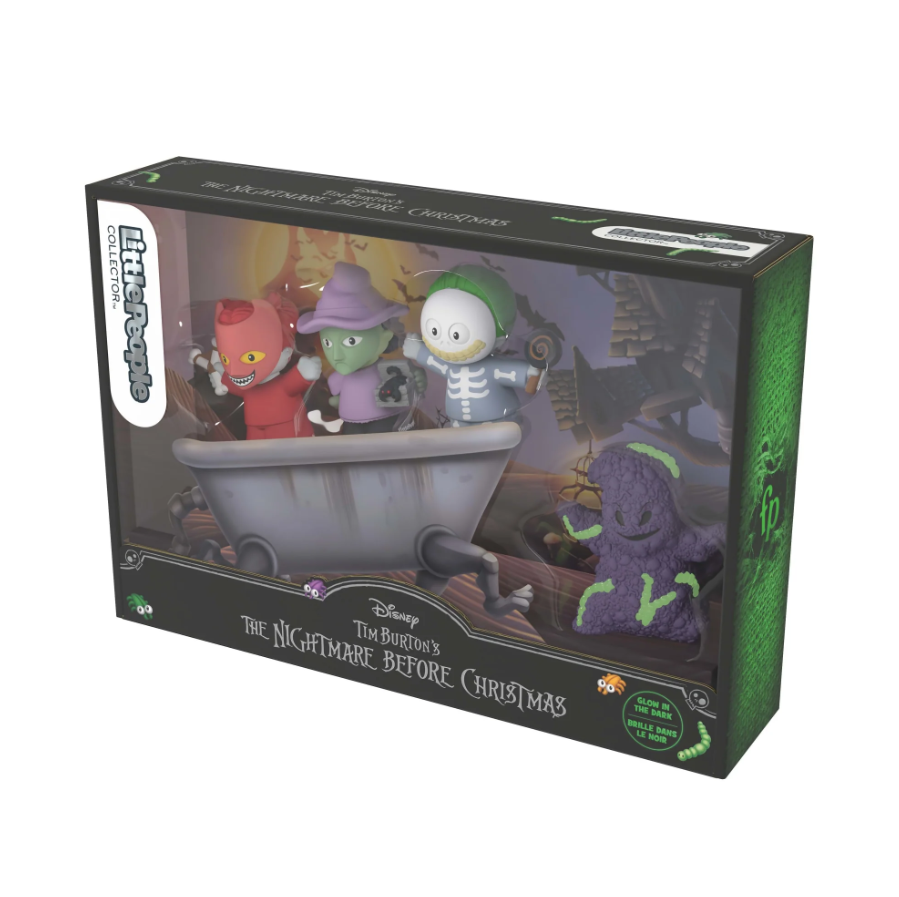 Fisher Price - Little People Collector - The Nightmare Before Christmas - 4pc Special Edition Set