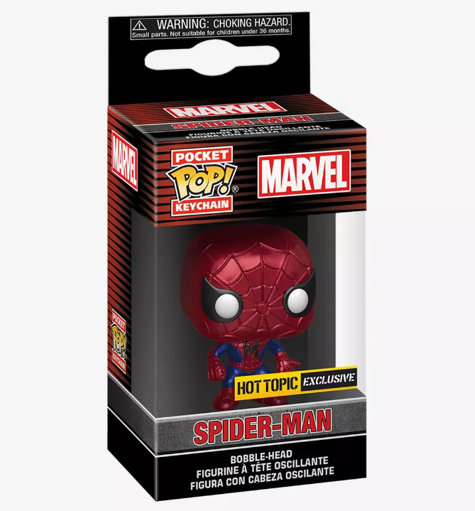 Funko Pocket POP! Marvel - Spider-Man - Metallic - EXCLUSIVE