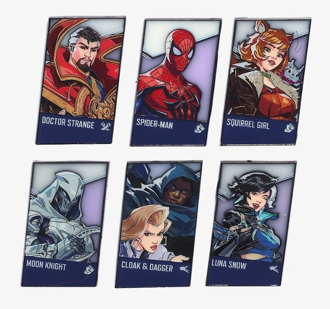 Collectible Pin - Marvel Rivals - Series 2 - Blind Box - EXCLUSIVE ...