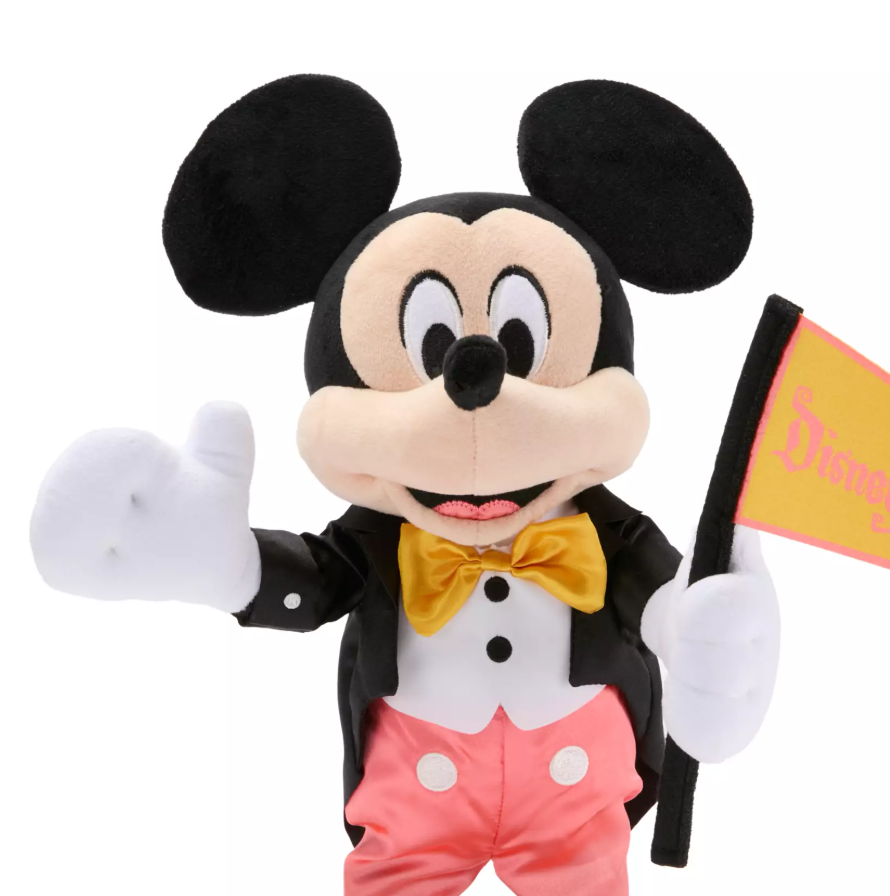 Mickey Mouse Plush (14 1/2") - Disneyland 70th Anniversary