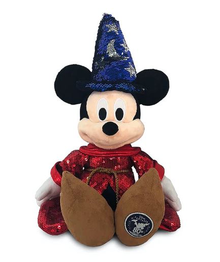 Mickey Mouse Plush (15") - The Sorcerer's Apprentice - Fantasia 80th Anniversary