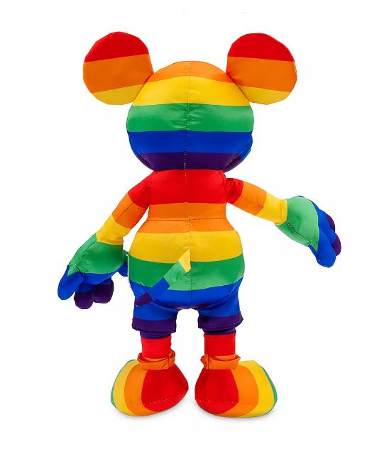 Mickey Mouse Plush (15") - Rainbow Collection - Pride 2020