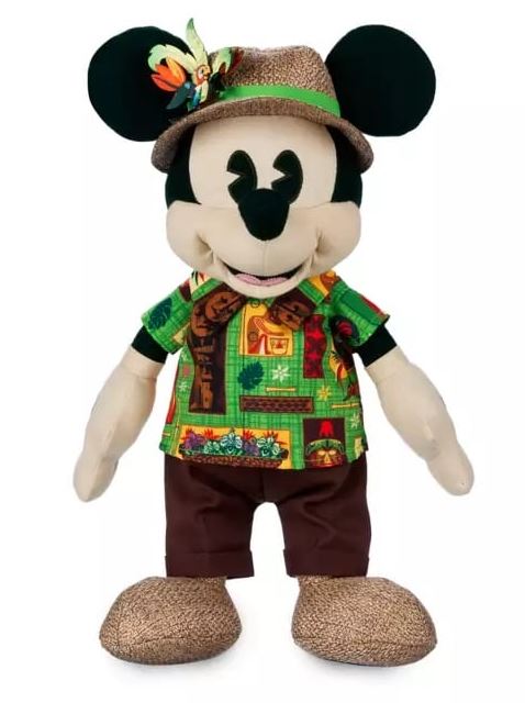 Mickey Mouse Plush (16") - "The Main Attraction" - Enchanted Tiki Room