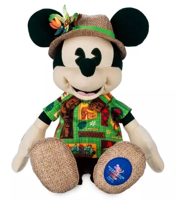 Mickey Mouse Plush (16") - "The Main Attraction" - Enchanted Tiki Room