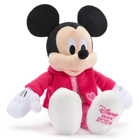 Mickey Mouse Plush (13") - Valentine's Day 2026