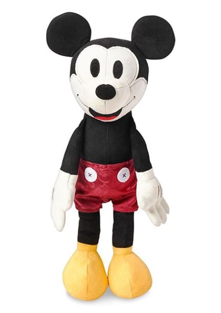 Mickey Mouse Plush (11") - Vintage Styling