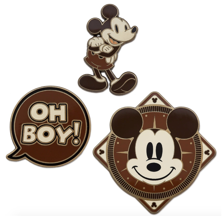 Collectible Pin Set - Disney - Mickey Mouse Memories - April 2018 - Aviator Mickey