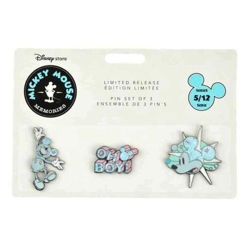 Collectible Pin Set - Disney - Mickey Mouse Memories - May 2018 - Space Age Mickey