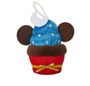 Mickey & Friends "Micro Food" Cupcake Plush (4") - Sorcerer Mickey Mouse