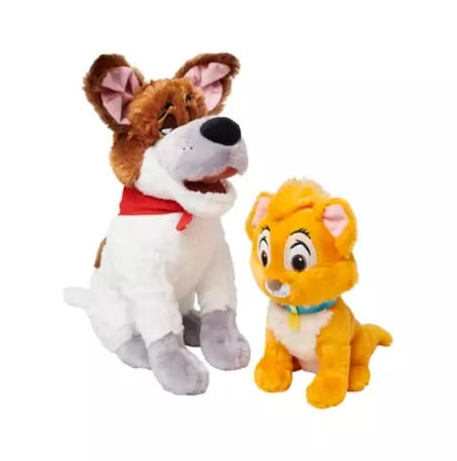 Oliver & Dodger Plush Set - Disney100 - Oliver & Company