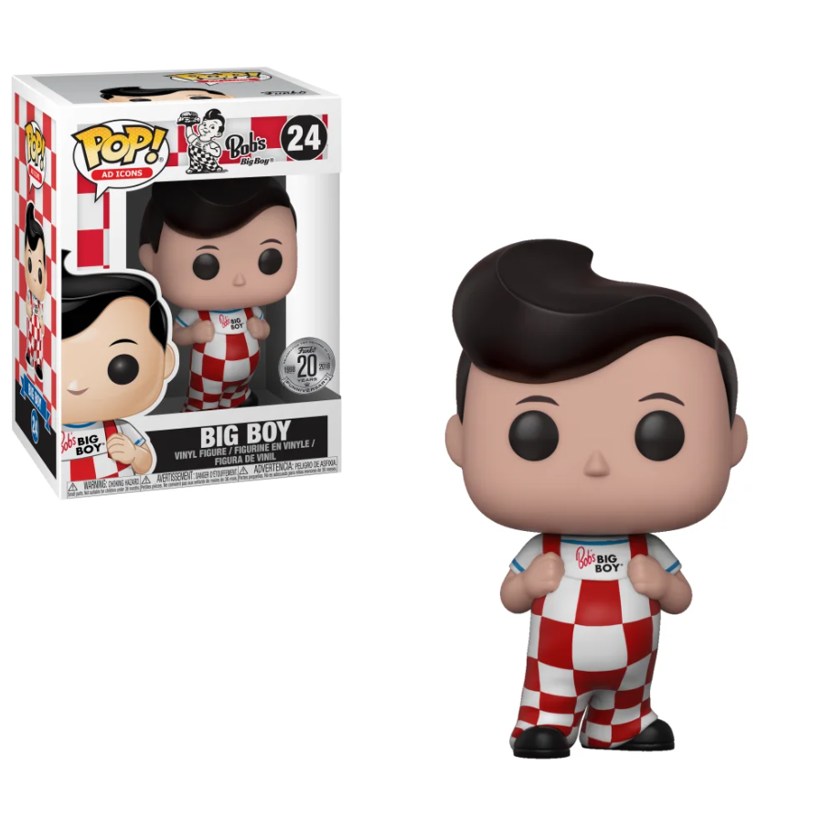 Funko POP! Ad Icons - Bob's Big Boy - Big Boy (#24) - Funko 20th Anniversary Edition