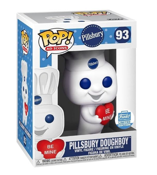 Funko POP! Ad Icons - Pillsbury Doughboy w/ Valentine (#93) - EXCLUSIVE
