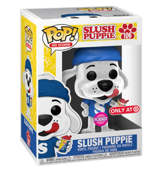 Funko POP! Ad Icons - Slush Puppie - Slush Puppie - Flocked (#106) - EXCLUSIVE