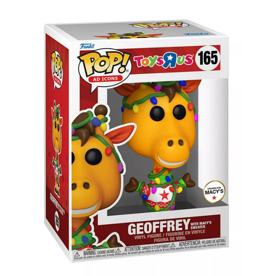 Funko POP! Ad Icons - Toys R Us - Geoffrey with Macy's Sweater (#165) - EXCLUSIVE