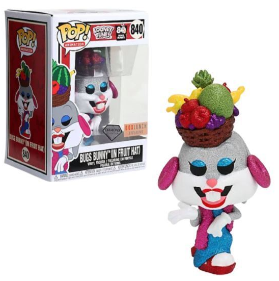 Funko POP! Animation - Looney Tunes - Bugs Bunny in Fruit Hat - Diamond Glitter (#840) - EXCLUSIVE