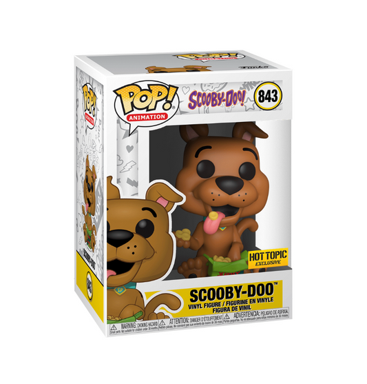 Funko POP! Animation - Scooby-Doo! - Scooby-Doo with Snacks (#843) - EXCLUSIVE