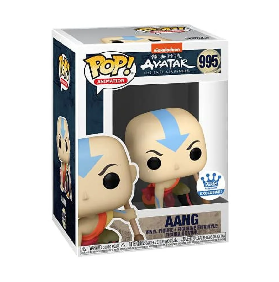 Funko POP! Animation - Avatar: The Last Airbender - Crouching Aang (#995) - EXCLUSIVE