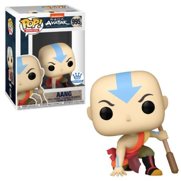 Funko POP! Animation - Avatar: The Last Airbender - Crouching Aang (#995) - EXCLUSIVE