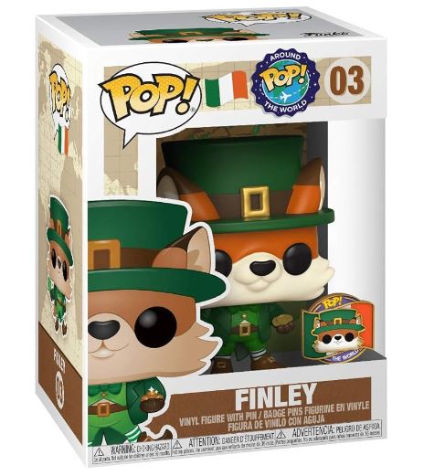 Funko POP! Around the World - Ireland - Finley w/ Pin (#03) - EXCLUSIVE