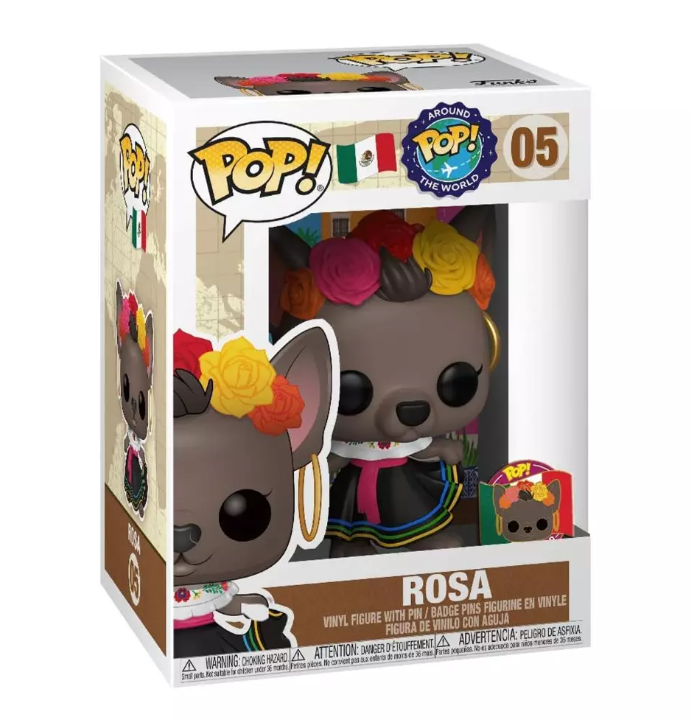 Funko POP! Around the World - Mexico - Rosa w/ Pin (#05) - EXCLUSIVE