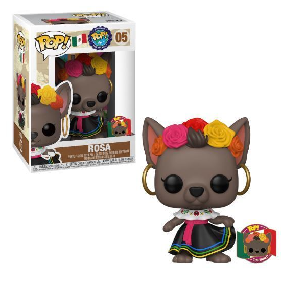 Funko POP! Around the World - Mexico - Rosa w/ Pin (#05) - EXCLUSIVE