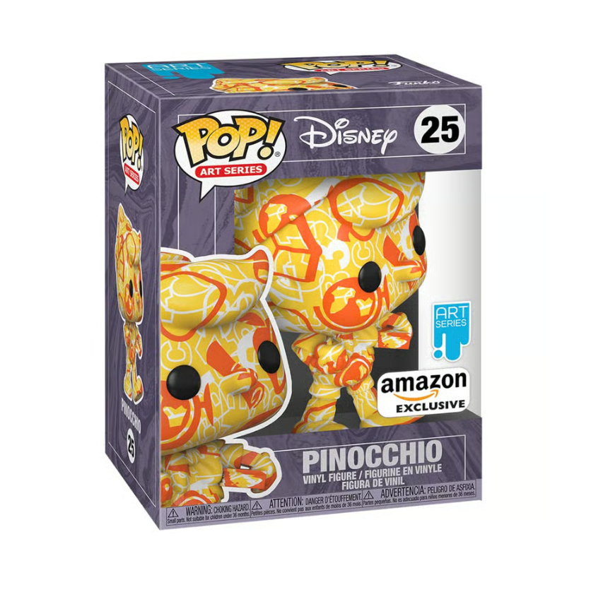 Funko POP! Art Series - Disney - Pinocchio - Pinocchio (#25) - EXCLUSIVE
