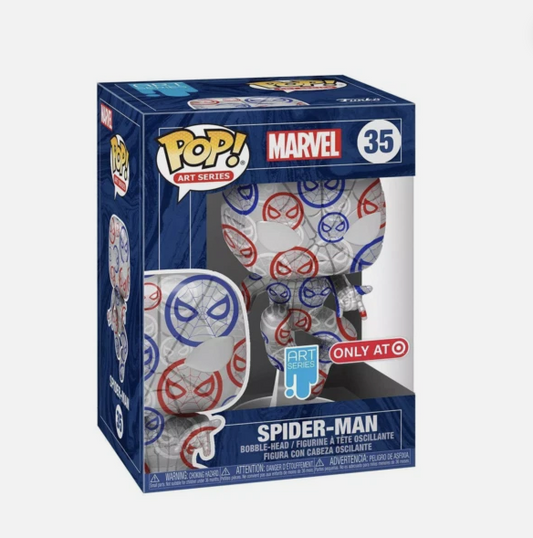 Funko POP! Art Series - Marvel - Spider-Man - Patriotic Age (#35) - EXCLUSIVE