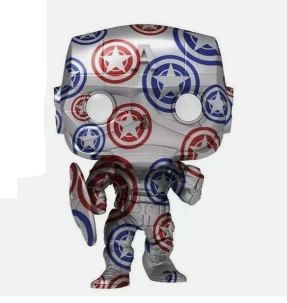 Funko POP! Art Series - Marvel - The Avengers - Captain America - Patriotic Age (#32) - EXCLUSIVE