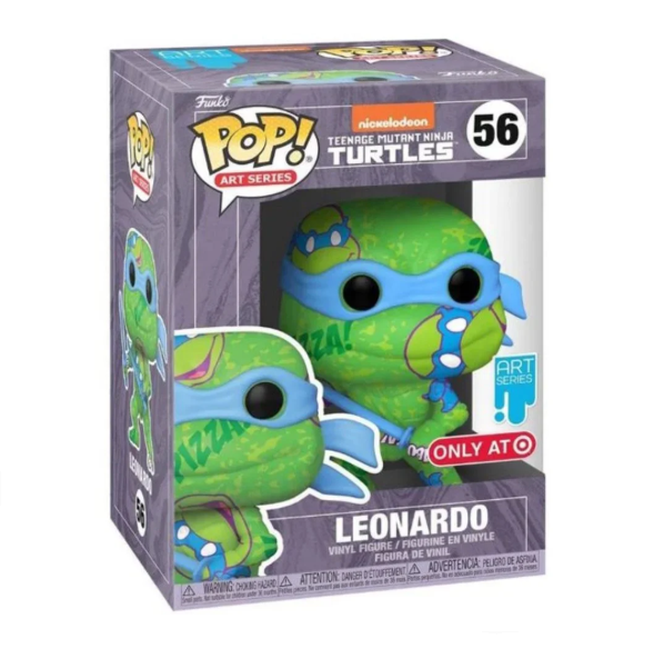 Funko POP! Art Series - Nickelodeon - Teenage Mutant Ninja Turtles - Leonardo (#56) - EXCLUSIVE