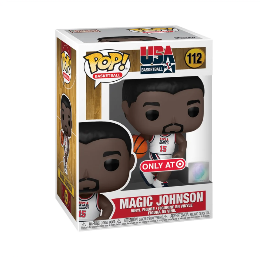 Funko POP! Basketball - USA Basketball - Magic Johnson (#112) - EXCLUSIVE