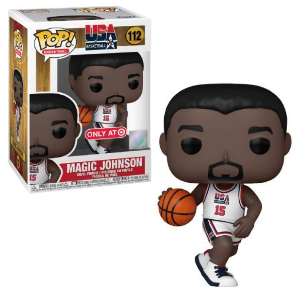 Funko POP! Basketball - USA Basketball - Magic Johnson (#112) - EXCLUSIVE