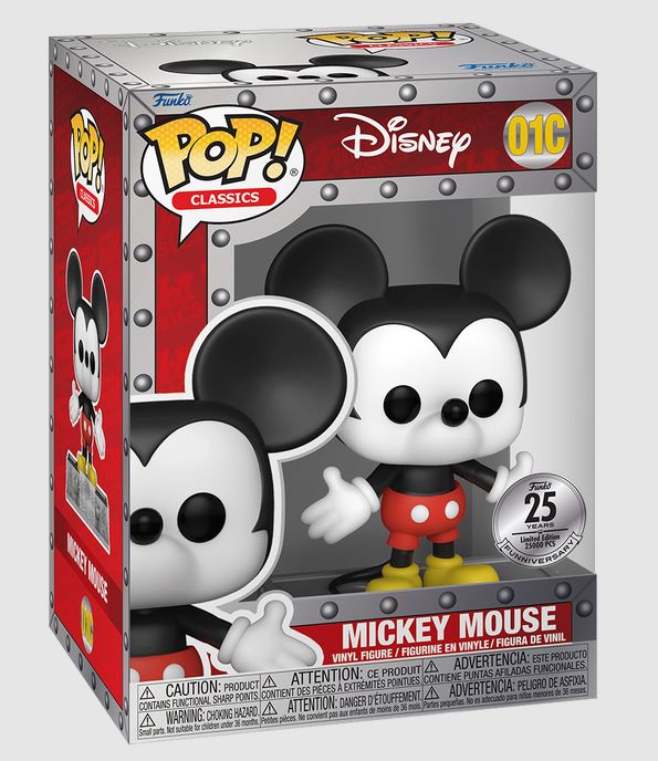 Funko POP! Classics - Year One - Mickey Mouse (#01C) - EXCLUSIVE/LE 25000