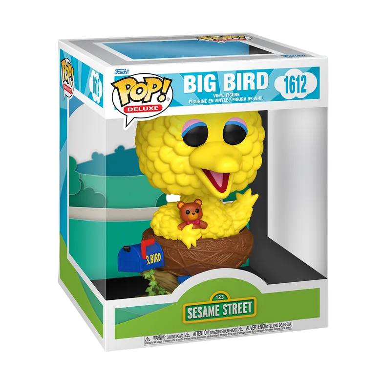 Funko POP! Deluxe - Sesame Street - Big Bird in Nest (#1612)