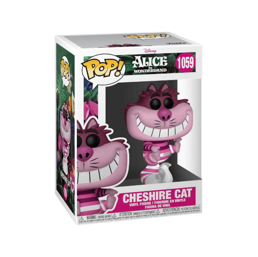 Funko POP! Disney - Alice in Wonderland - Cheshire Cat - Translucent (#1059)