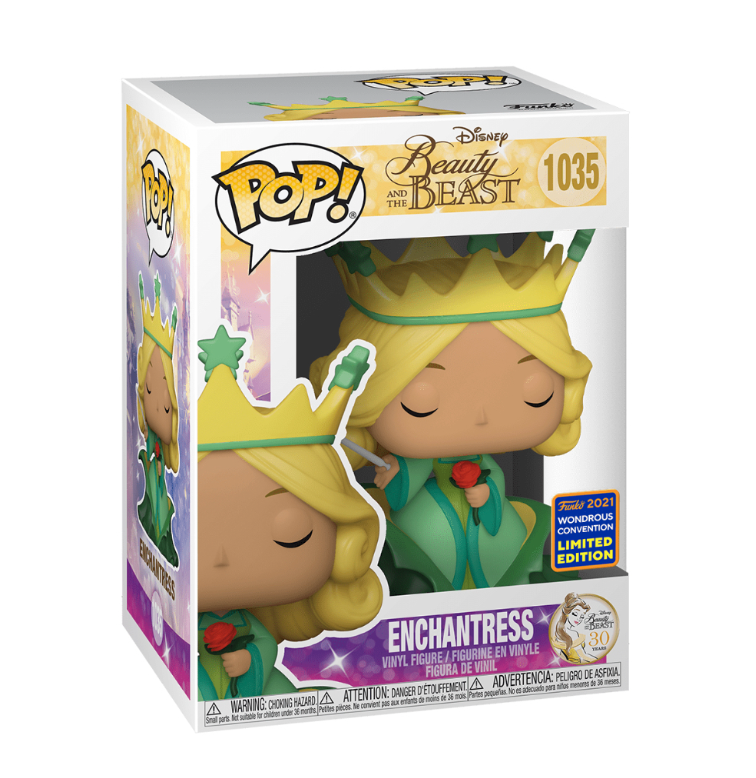 Funko POP! Disney - Beauty and the Beast - Enchantress (#1035) - 2021 WonderCon EXCLUSIVE
