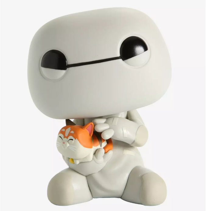 Funko POP! Disney - Big Hero 6 - Baymax w/ Mochi - GLOW CHASE Variant (#988) - EXCLUSIVE