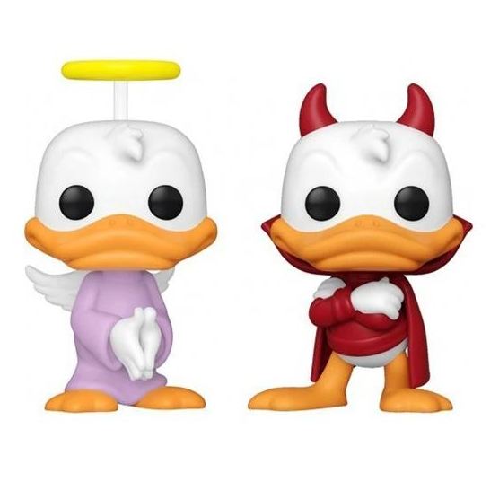 Funko POP! Disney - Donald Duck's Shoulder Angel & Devil - 2022 WonderCon EXCLUSIVE