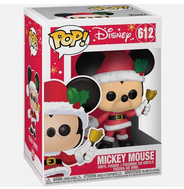 Funko POP! Disney - Holiday 2019 - Mickey Mouse as Santa (#612)