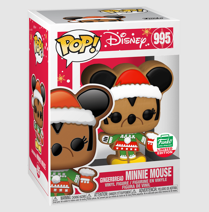 Funko POP! Disney - Holiday 2020 - Gingerbread Minnie Mouse (#995) EXCLUSIVE