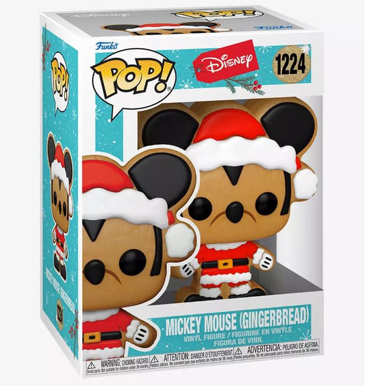 Funko POP! Disney - Holiday 2023 - Gingerbread Mickey Mouse (#1224)