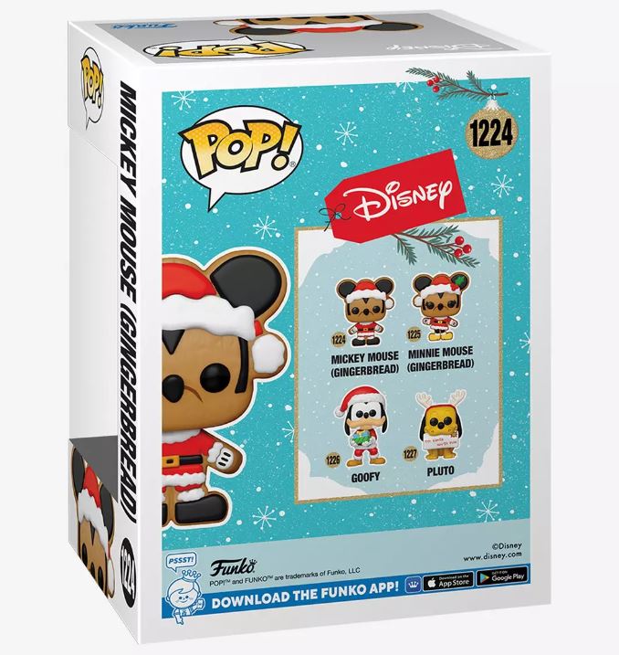 Funko POP! Disney - Holiday 2023 - Gingerbread Mickey Mouse (#1224)